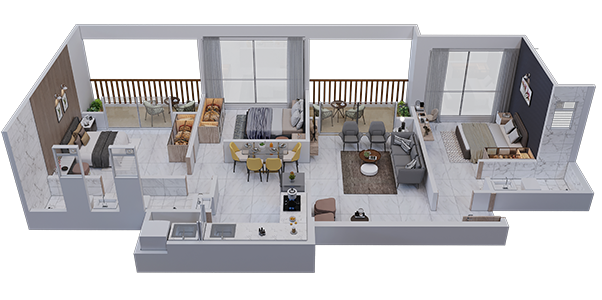 3BHK